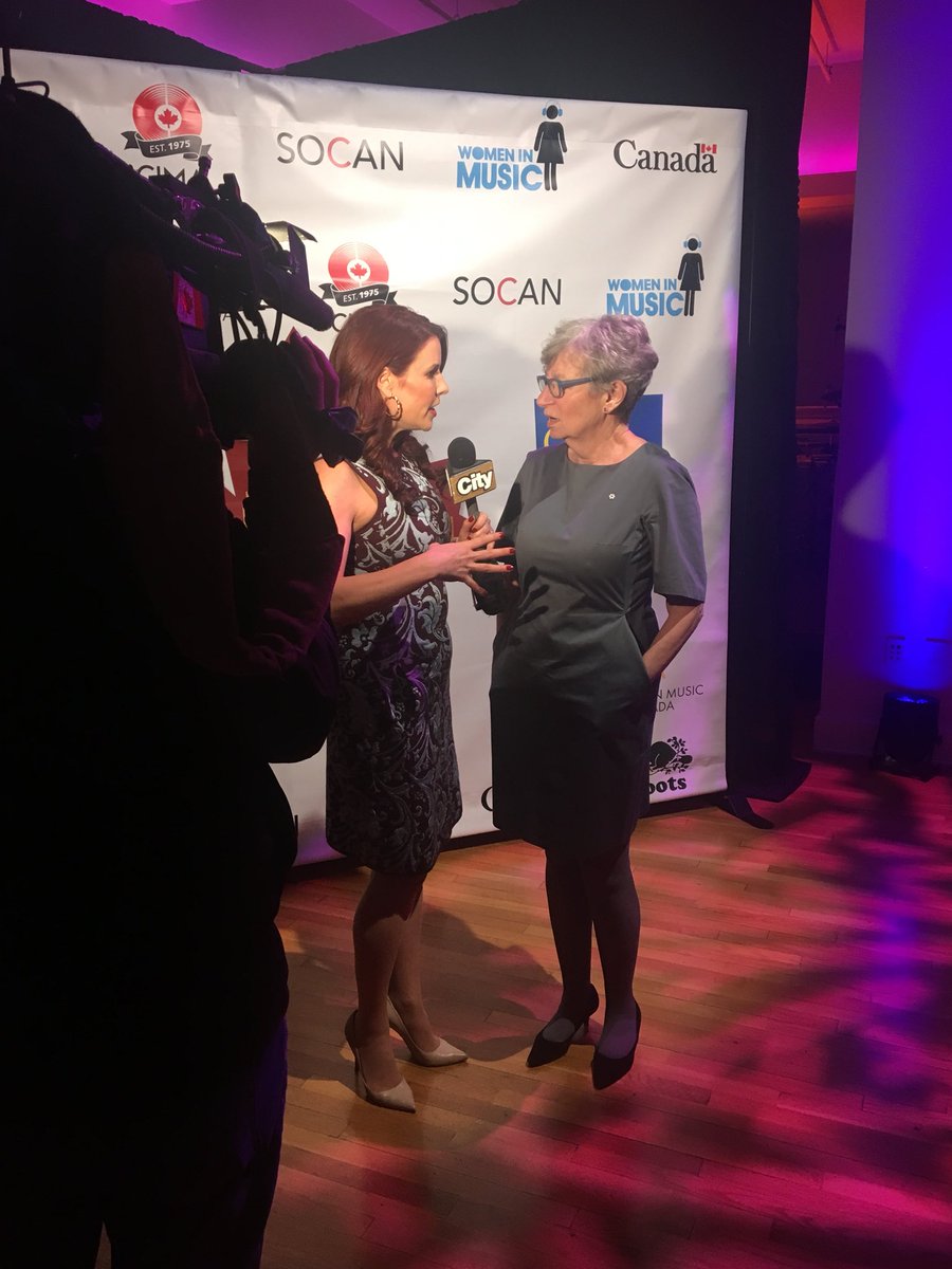 CanadaCGNY's tweet photo. Great to talk to @Rogers about our #NorthernBeat pre-grammy showcase featuring incredible Canadian artists. What a night!!! https://t.co/PUVghGdeva