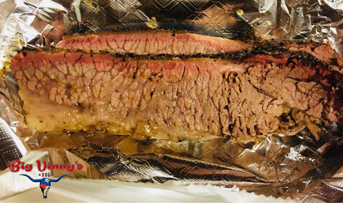 BBQBMiller's tweet photo. Big Vinny’s for dinner! YUM! #bbqbrian #bigvinnysbbq #brisket #redshed #ribs #texasbbq #texas #yeti #ubereats #pitmasterbmiller #pitmaster #austin #austintx #austinfood #food #foodie #grubhub #hudsonsmeatmarket #keepitlocal #local https://t.co/sBiK37cFSY
