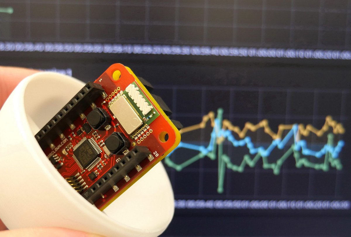 kamipola's tweet photo. Prototypes of smart wireless dummy eggs for ZOO with @BigClownLabs modules - showing measurement of temperature and acceleration in 3-axis. There are real eggs and 3D printed copies. Do you recognize which size is eagle egg? https://t.co/HAbu1fRIB6