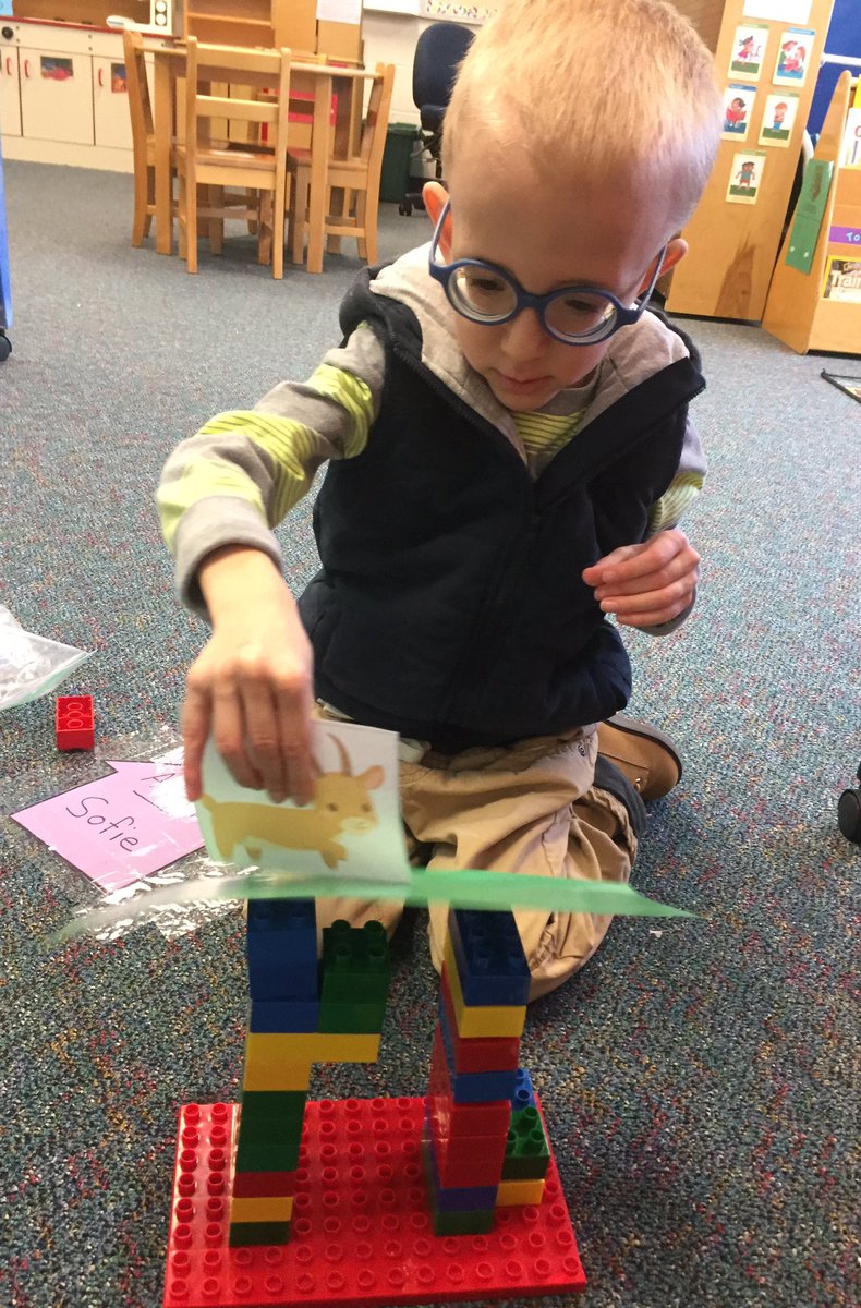 ecwithmisskim's tweet photo. We learned about building bridges this week, and created our own bridges for, "The Three Billy Goats Gruff". This activity also helped us discover if we are picture learners! #kanelandpride #kbk302 #ec302 https://t.co/A8q5ifXz1h