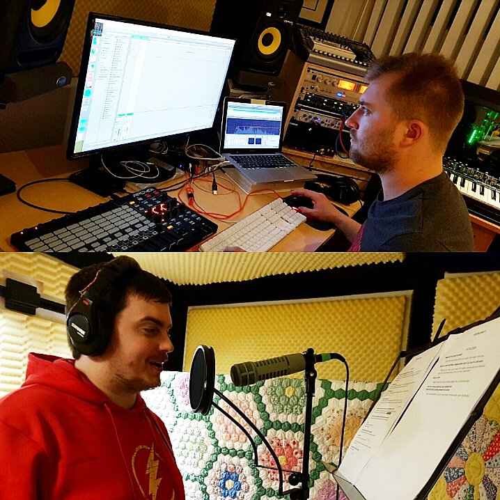 _pbstudios's tweet image. Check our new #devblog on our #cinematic #voiceacting session with @MikeRomaniak and our Game Designer :D Link: goo.gl/EWhmwm #indiedev #gamedev #gamedevelopment #IndieGameDev #indiegame #sounddesign #experience