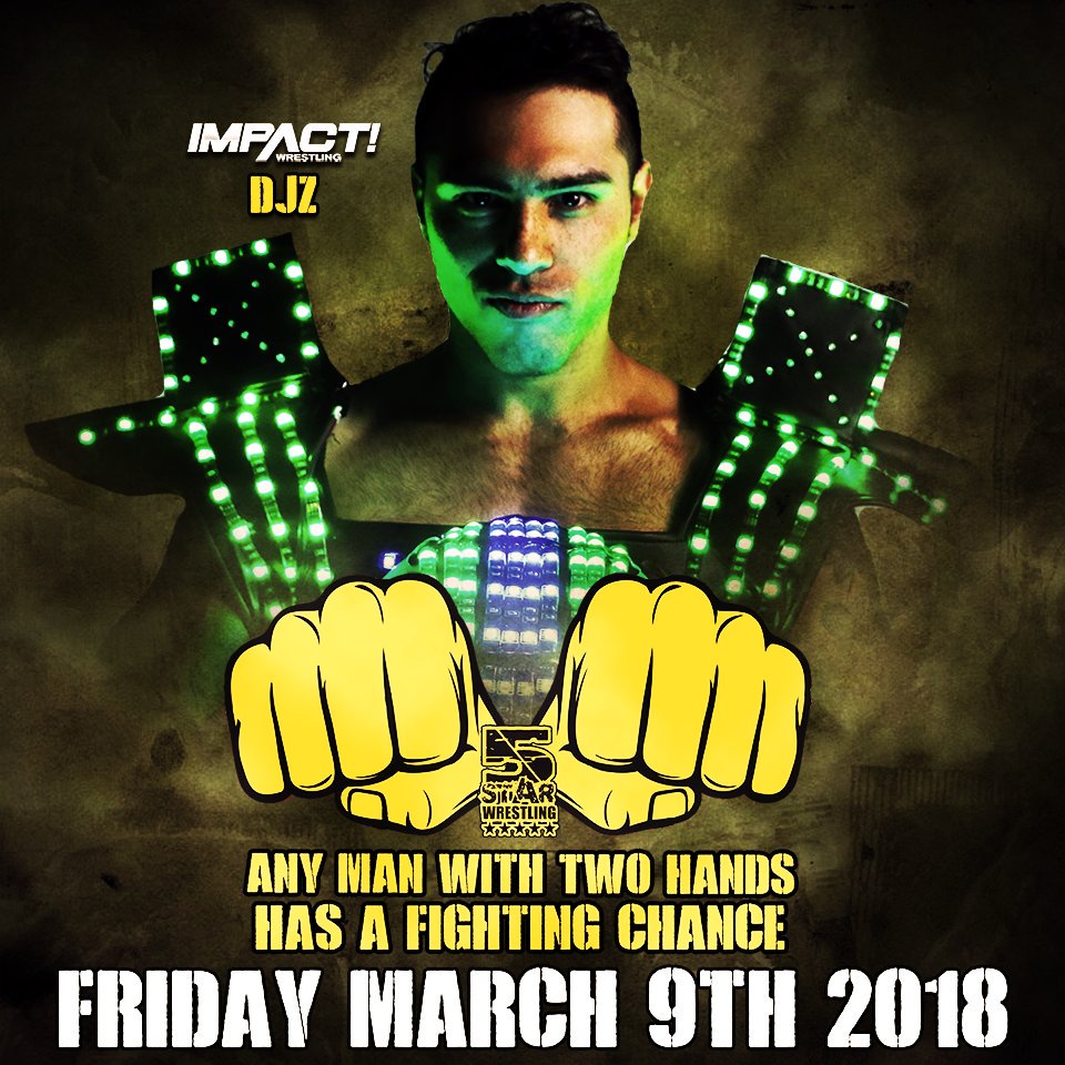 SelfMadeMan412's tweet photo. #FSW #AnyManWithTwoHands #HasAFightingChance #Ellsworth #DJZ #WWE #ImpactWrestling #March9th #ButlerDaysInn @realellsworth @IAmDJZ https://t.co/j7H8MsWopX