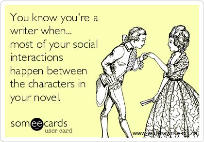 You know you're a writer when...

#amwriting #WritersWise #writerslife