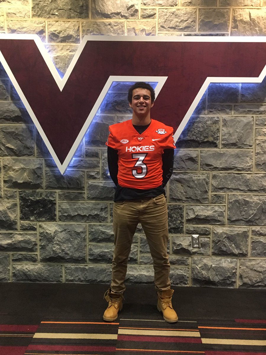 ihaveman9999's tweet photo. Amazing visit today!! Grateful for the opportunity to be a Hokie next year🦃🦃 https://t.co/CF7DQxw1bq