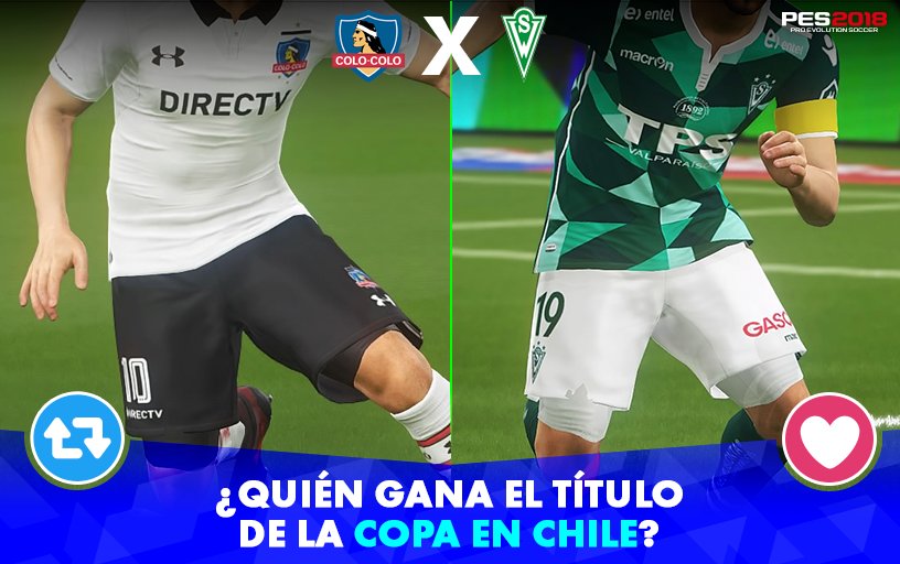 Juega_eFootball's tweet photo. ¡Albos y Caturros medirán fuerzas en el estadio Nacional! ¿Quién se queda con la copa en Chile?
Colo Colo - RT
Santiago Wanderers - ❤ https://t.co/JrGnIjVlfU