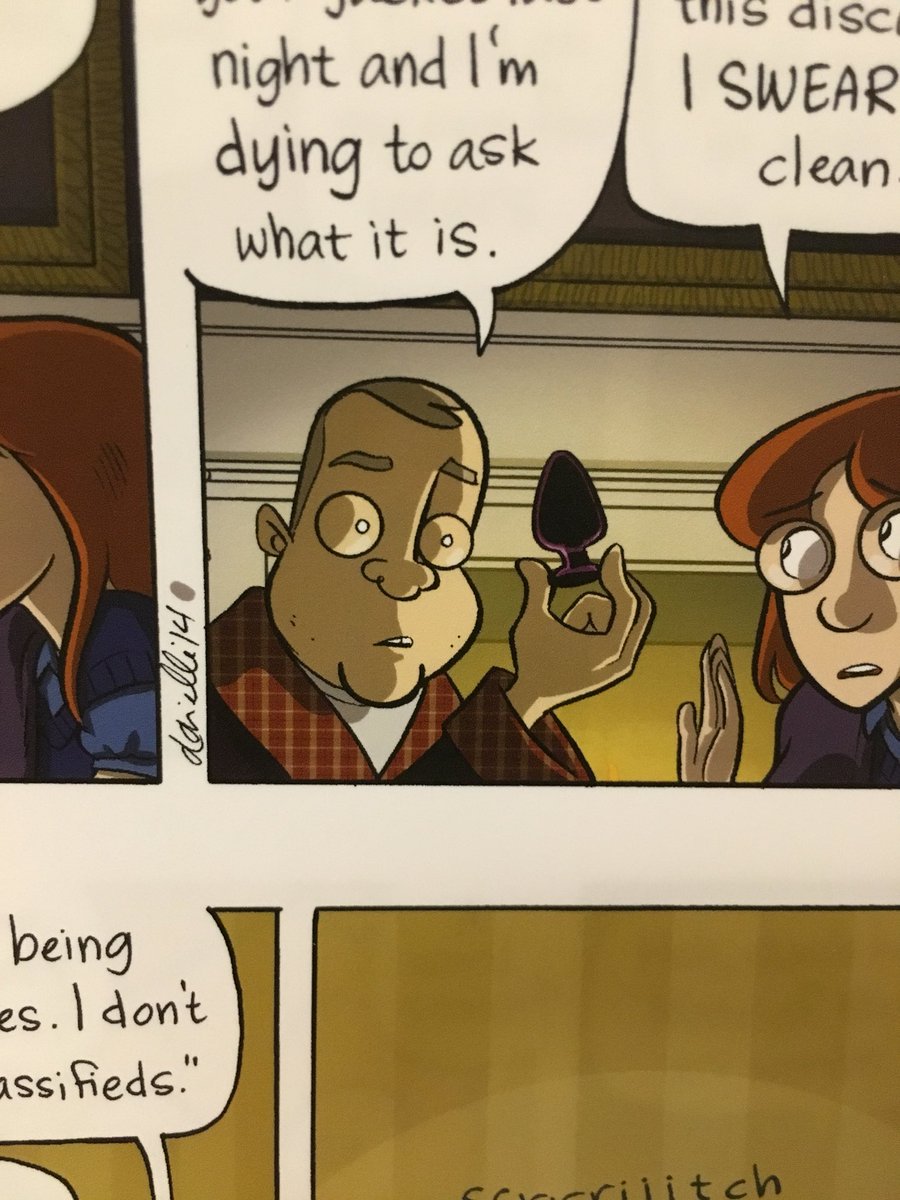 Danielle Corsetto on X: Joshua perplexed by a butt plug still delights me.  t.coClx9LdhfuP  X