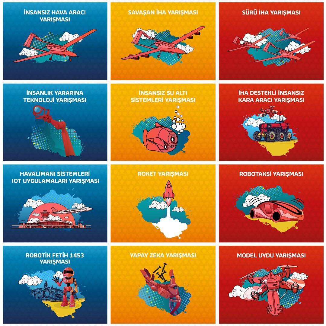 Teknoloji geliştiren gençler; #TEKNOFEST yarışmaları sizleri bekliyor!

teknofestistanbul.org