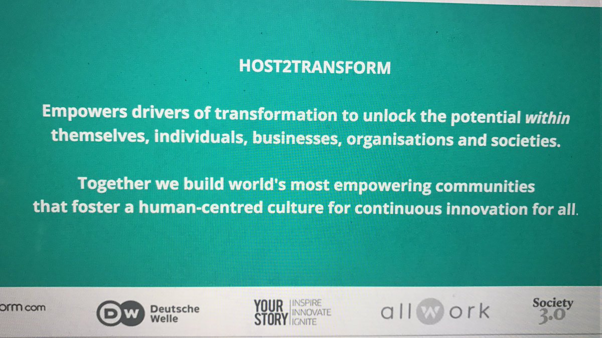 Host2Transform's tweet photo. Let's talk about applied improvisation techniques and successful marketing strategies.
How to 'sell' the power of connectivity with 'the self', work environments and business ! #getagile #host2transform practitioners #spreadingimpact #entrepreneurship #helpfreelancersgrow https://t.co/TqvZcNOoxc