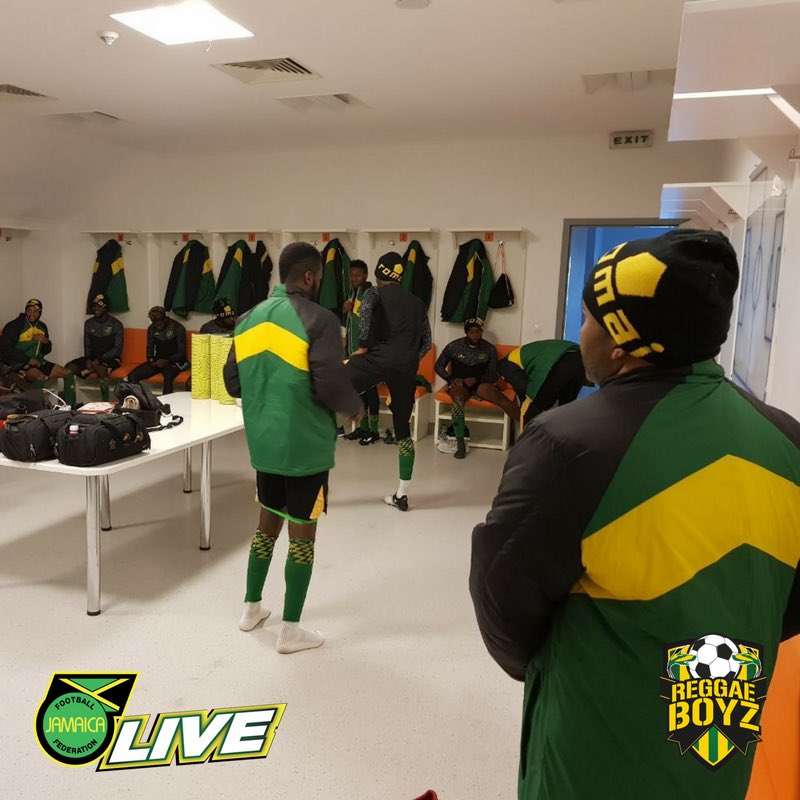 jff_football's tweet photo. Our #ReggaeBoyz have landed in Turkey and are already on the field preparing for their big match against South Korea on January 30th. The team plays a practice match against Csgaz Metan Medias, a Romanian professional club,on January 27th at 9:00am. #JFFLive #ReggaeFootball https://t.co/w7DZ0X2Qie