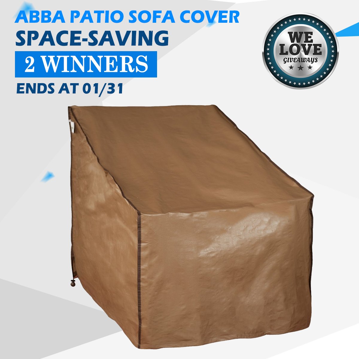 BizarkDeal's tweet photo. Win Abba Patio Sofa Cover !2 Winners!{US}(End by 1/31/2018)
Giveaway link: https://t.co/tVHUy138Oz
Prize link: https://t.co/7Ba4xQZvSM
#FacebookGiveaways #WeLoveGiveaways #sweeptakes #Abba #Patio #Sofa #Cover https://t.co/EsOnGY55vs