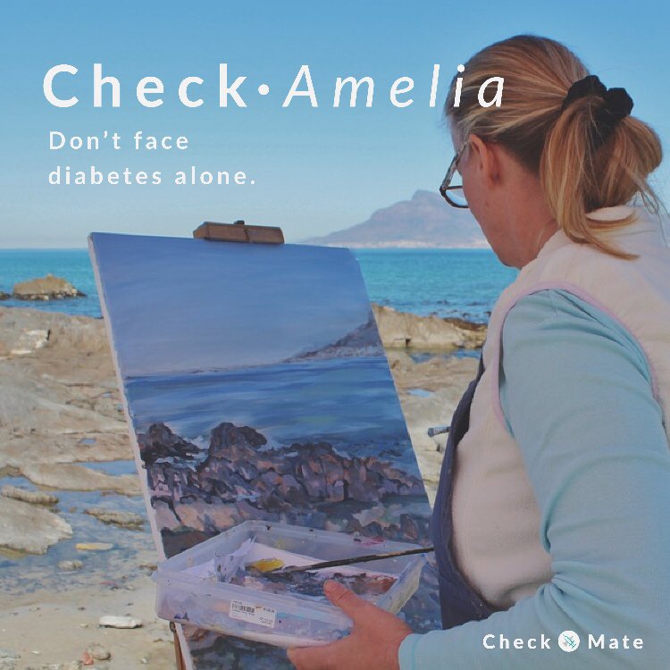 TheCheckmateApp's tweet photo. Because Amelia has a masterpiece to finish. Checking her glucose shouldn’t get in her way.

#checkmatediabetes #type1diabetes #t1d #type2diabetes #t2d #diabetes #diabetesawareness #startups #entrepreneurship https://t.co/8eINs6Mr8F
