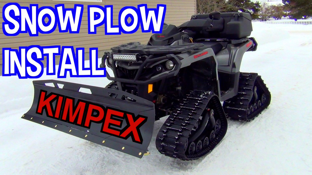cubbeezx's tweet photo. KIMPEX Click N Go 2 ATV Snow Plow Install on 2015 Can Am Outlander XT 1000 #ATV #Snowplow #kimpex Now we just need more snow and practice!
https://t.co/avUchM02j7 https://t.co/rHLX7Qc57V