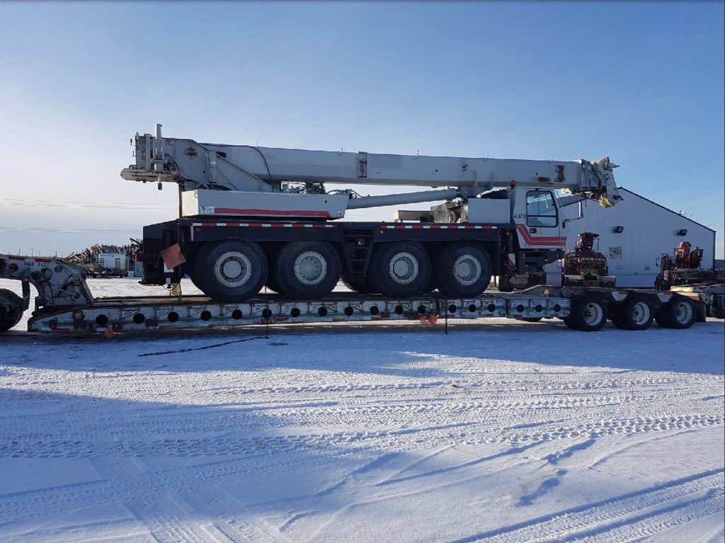 Customer crane was picked up and is delivering next week! #CranesforSale #cranes #logistics #heavyhaul
