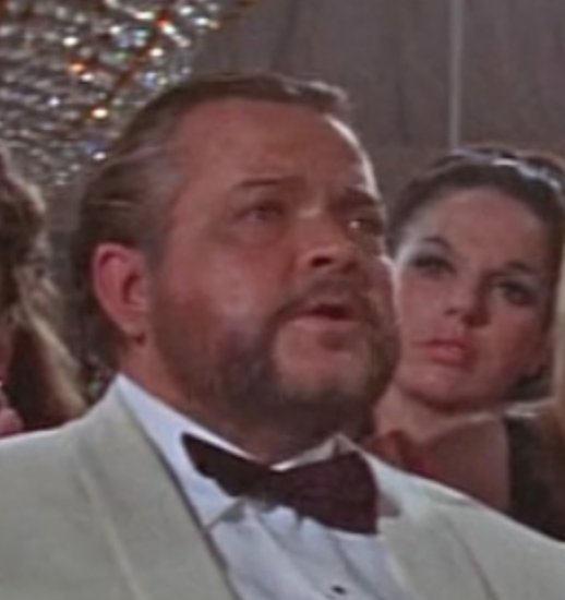 Jerry Falwell Jr. is Le Chiffre (original Orson Welles version)
