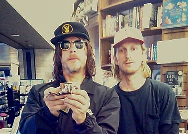 The Walking Dead HQ's tweet - "Norman Reedus and Austin ... - 640 x 458 jpeg 60kB