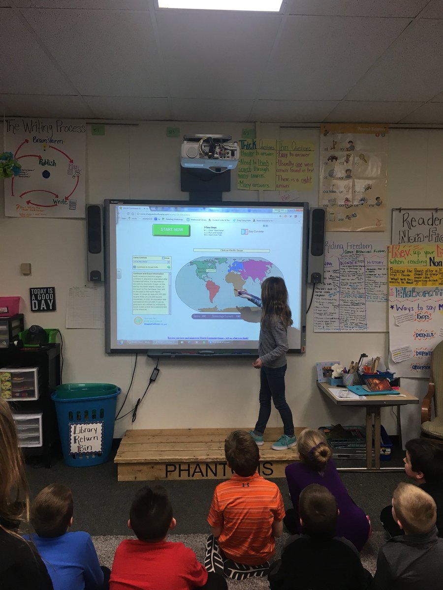 MrsKnetter210's tweet photo. Emma taught us how to play a new online game she discovered at home last night! #geography #wdppride #rockonwestwood https://t.co/PwPmIcKVix
