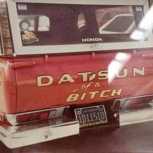 dyoutdoors's tweet photo. This has cracked me up 😂😂😂😂  #datsun #sob #lmao😂😂😂  #truck https://t.co/7zgPiq8DfC
