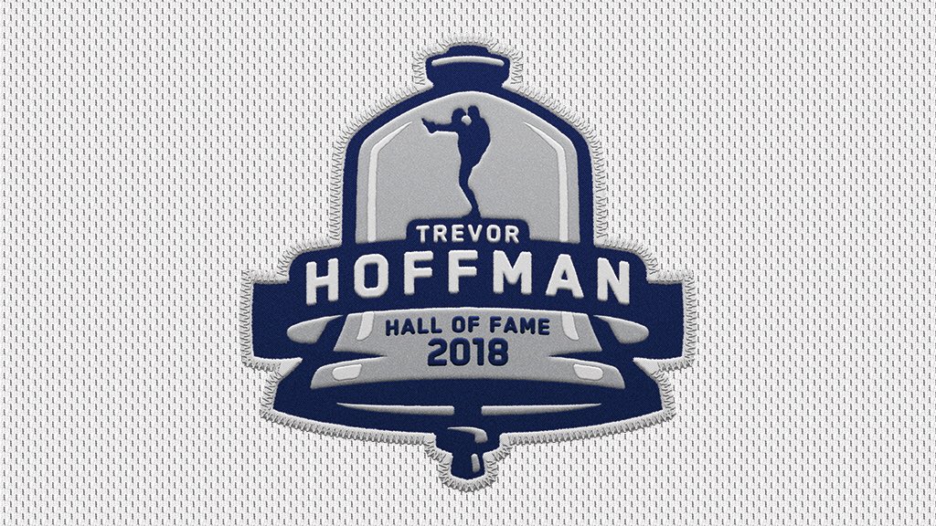 trevor hoffman hall of fame jersey