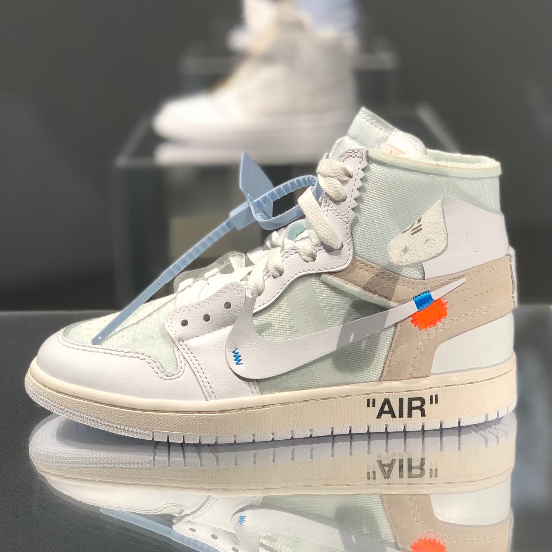 x Off-White Air Jordan 1 Euro Release sneakers