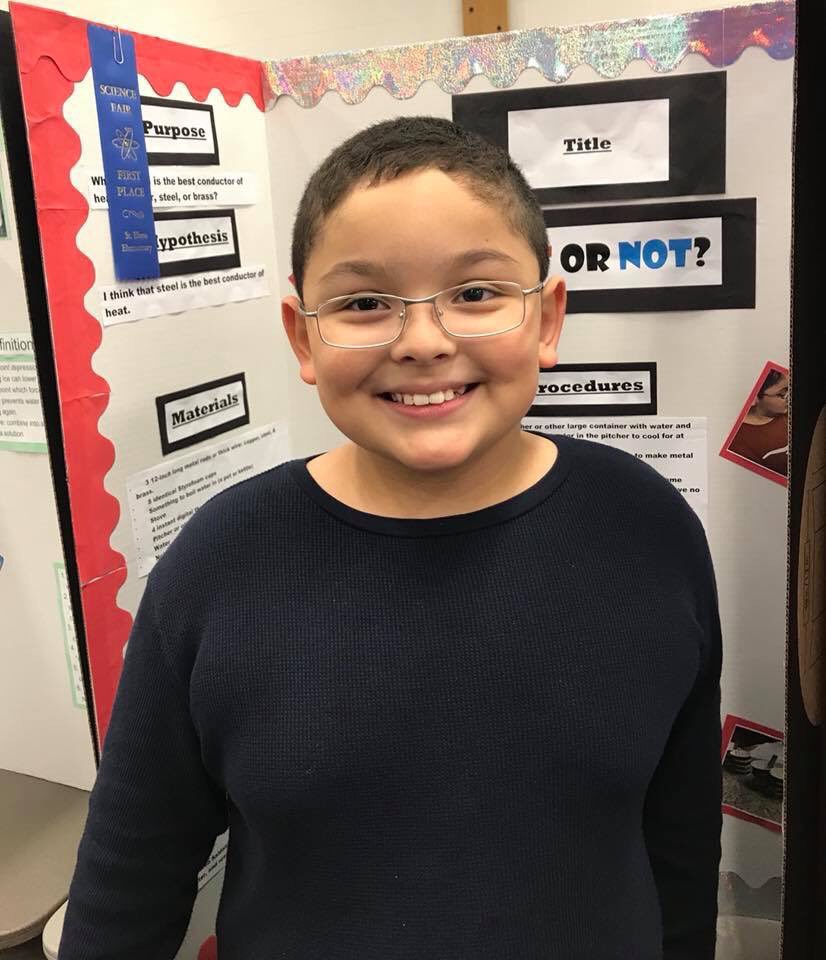 @StElmoMustangs Congratulations to our Jacob for advancing to the Regional Science Fair! #JacobProud #StElmoProud #MightyMustangs #sciencefair