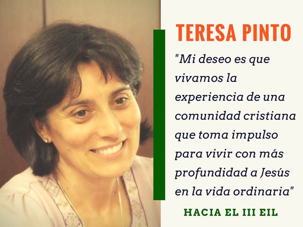 hijasdejesus_es's tweet photo. Cuando el #3IEL ya ha comenzado, compartimos las palabras de Teresa Pinto poco antes de viajar hacia Filipinas para participar en este encuentro de la #FamiliaMadreCándida: https://t.co/1SvwVcPXEo https://t.co/VZQnvCM8g8