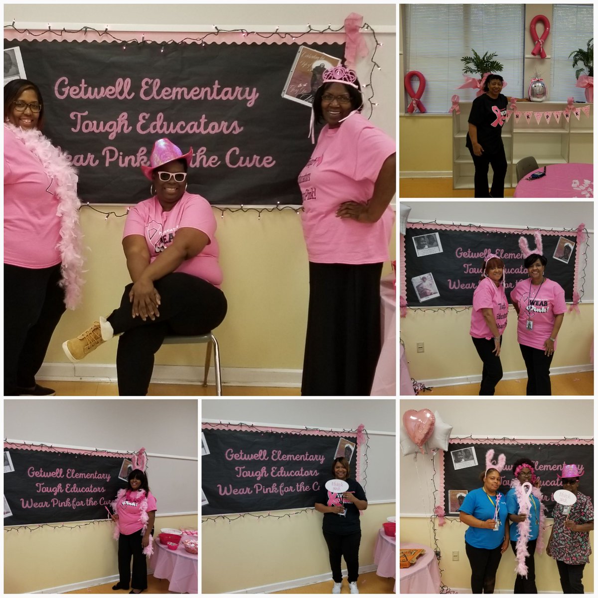 GetwellElem's tweet photo. @GetwellElem Breast Cancer Awarness Matters! #SCSk12unified #SCS https://t.co/rl940koQlo