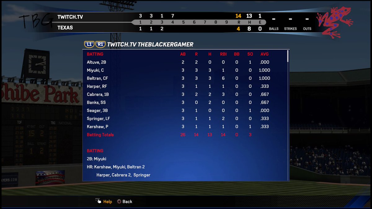 BlackerTCG's tweet photo. Bomb-Bomb-Battlefield was happening #MLB17 #PS4share https://t.co/tIUz0ssv97