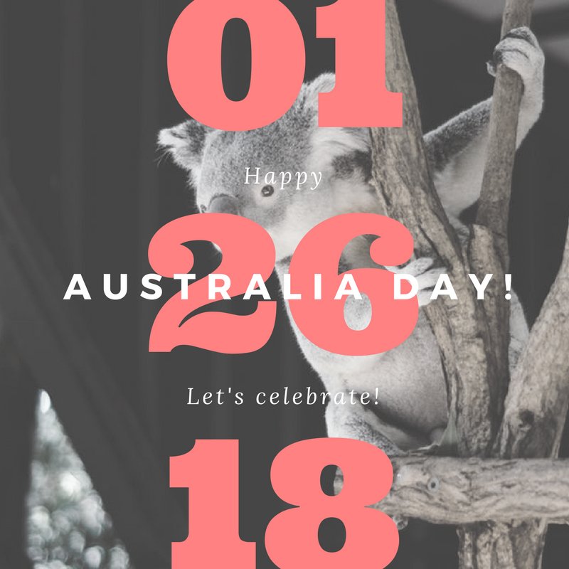 Today is the #AustraliaDay ! Let's #celebrate with your friends and family and get into the Australia Day spirit! 🇦🇺