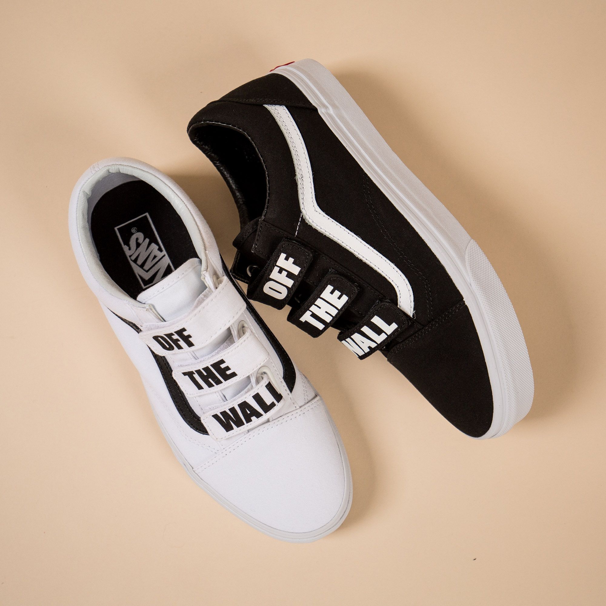 BAIT on X: "The Vans Old Skool V - Off The features branding across the velcro straps. now at https://t.co/Q5ApgF2vVu. https://t.co/oeoau4o8fG" / X