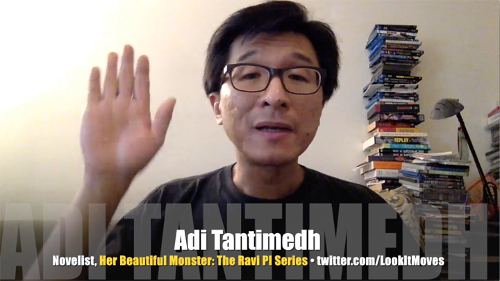 andelman's tweet photo. Today's Guest: Adi Tantimedh, novelist, "Her Beautiful Monster: The Ravi PI Series" This is Adi’s second visit to Mr. Media. #PodernFamily https://t.co/ulAVdwq9sx @AtriaBooks @BleedingCool #crimefiction #Hindugods #novelists #privateeye #RAVIPI @SendhilRamamurthy @Sendhil_Rama https://t.co/BUTvvKqC7X