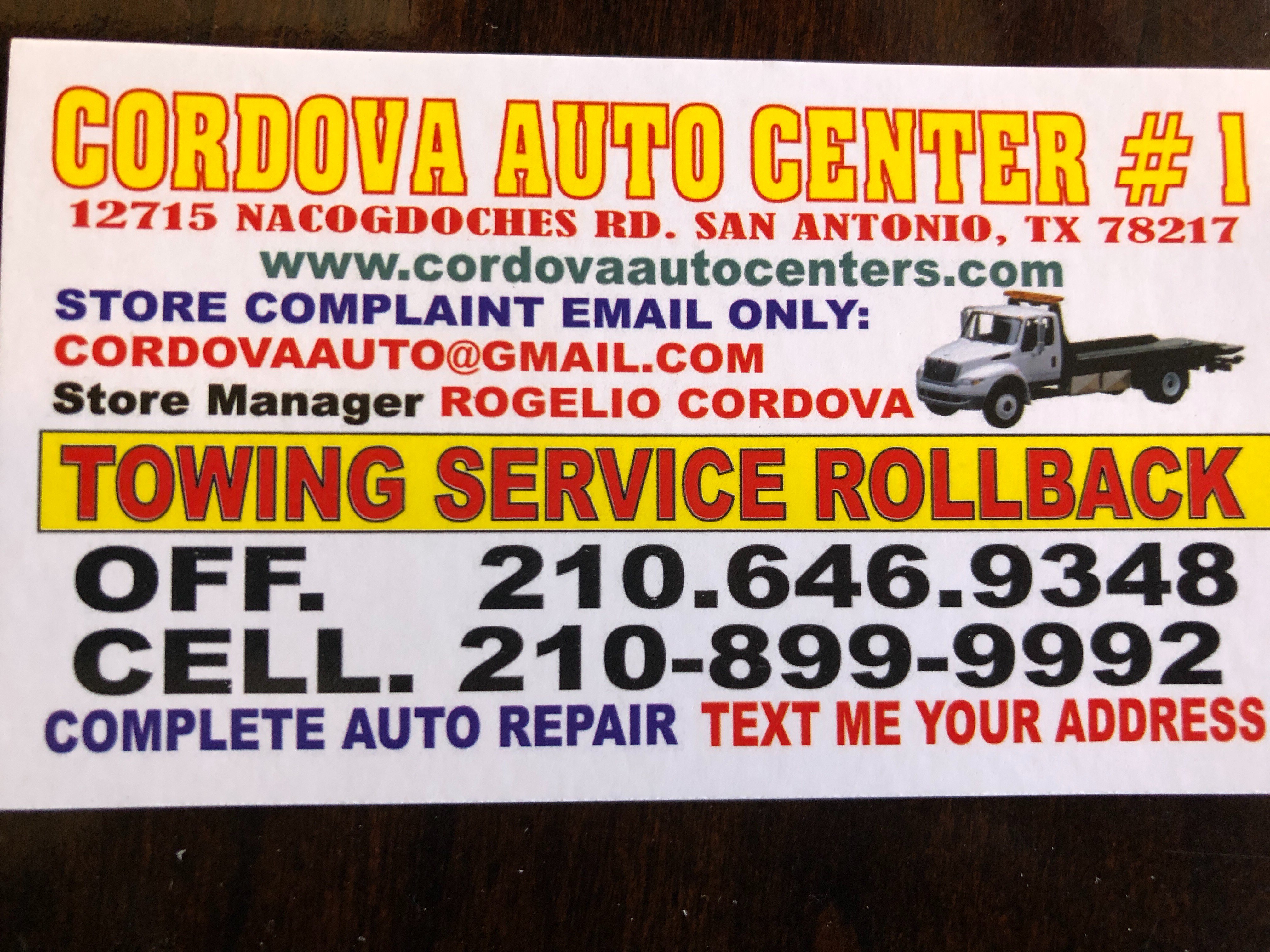 Cordova Auto Center 4 > Auto Repair > Vehicle Accessories