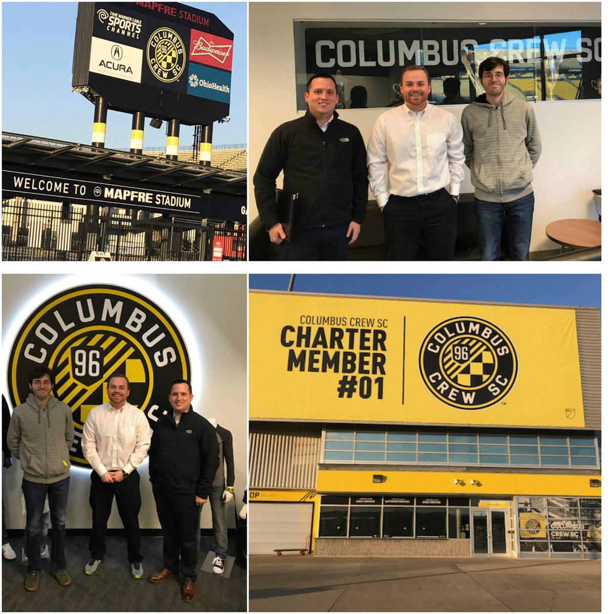 justinkozubal's tweet photo. Thank you Alison Roscoe and @ColumbusCrewSC for hosting @Capital_U MBA 844 students. We had a great time! Such a wonderful opportunity for our students to gain valuable insights from industry experts. #CAPFAM #CAPMBA #LeveragingBrandInSport #sponsorship https://t.co/g8x6NcKZ2t