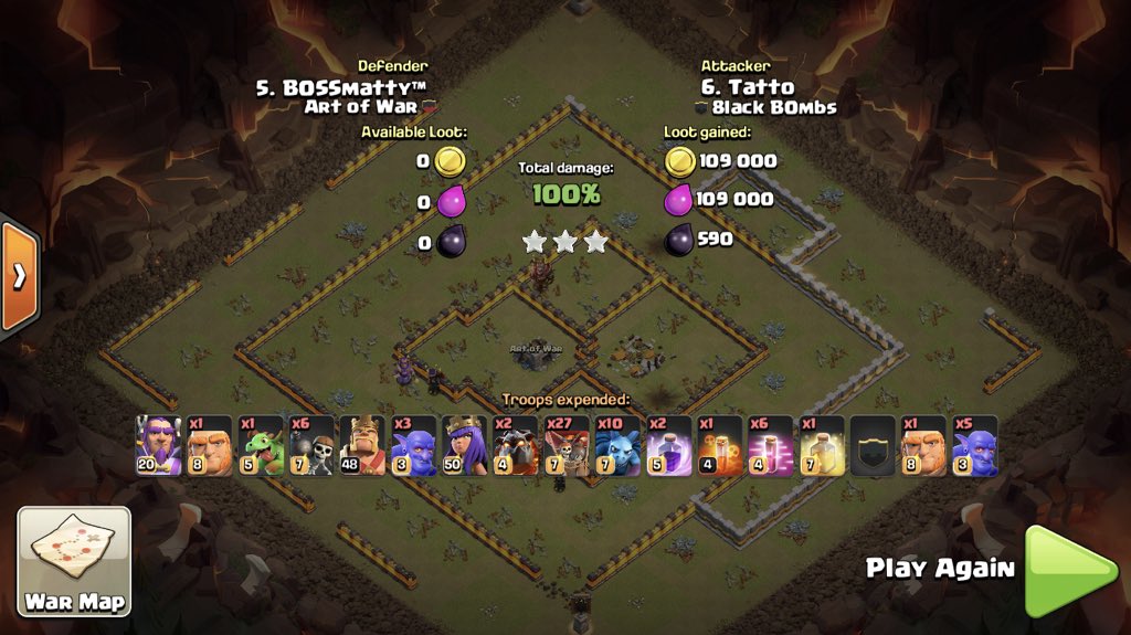 Several notches added to the bedpost last couple wars 🍆💦