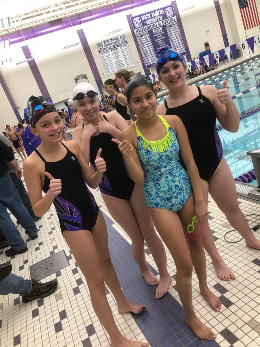 MrsWildauer's tweet photo. Giants Middle school swimming and diving kicked off to a great start tonight with both the boys and girls teams taking home a win! #giantpride  @AthleticsLHC @CHCGiants @LHCWilson https://t.co/wEtLkE1oi5