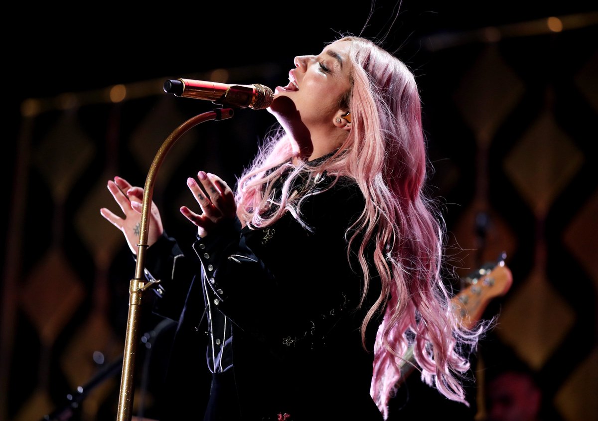 stereogum's tweet photo. Grammys' #MeToo moment will see @KeshaRose performing with @Camila_Cabello, @cyndilauper, @imjmichaels, and @AndraDayMusic https://t.co/F2GEUAoW5K https://t.co/d35TU5x0UJ