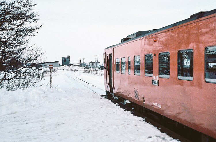 哀愁の終着駅たち】 《左上から》 国鉄白糠線.北進駅(北海道/1983年
