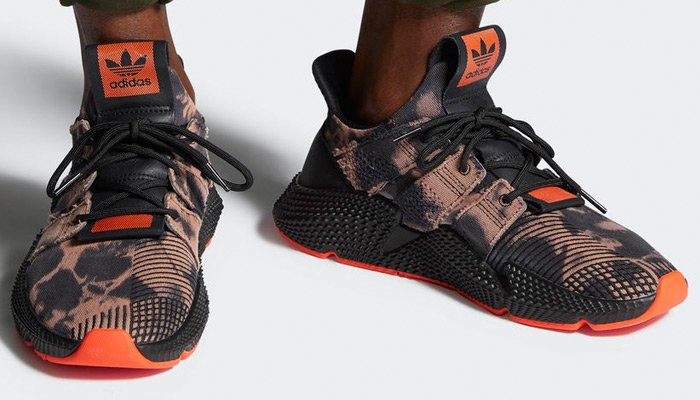 adidas prophere bleached black solar red