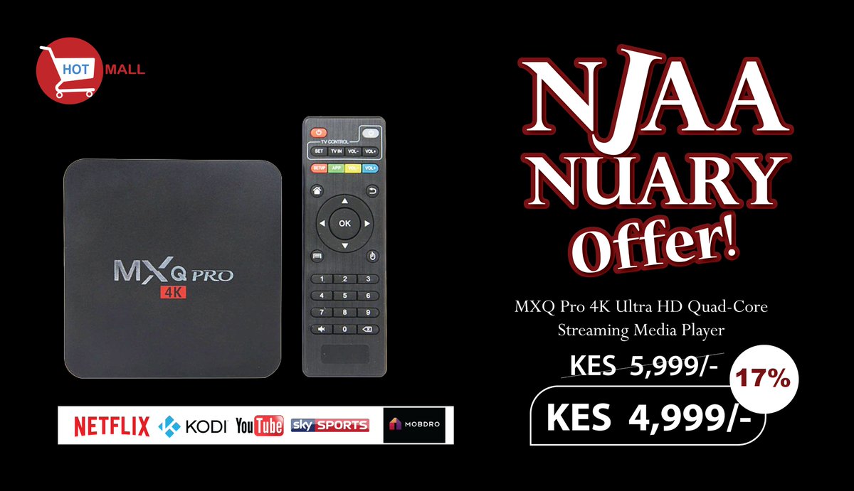 Enjoy unlimited entertainment and sports with the MXQ Android Box!!#FeelGoodFriday