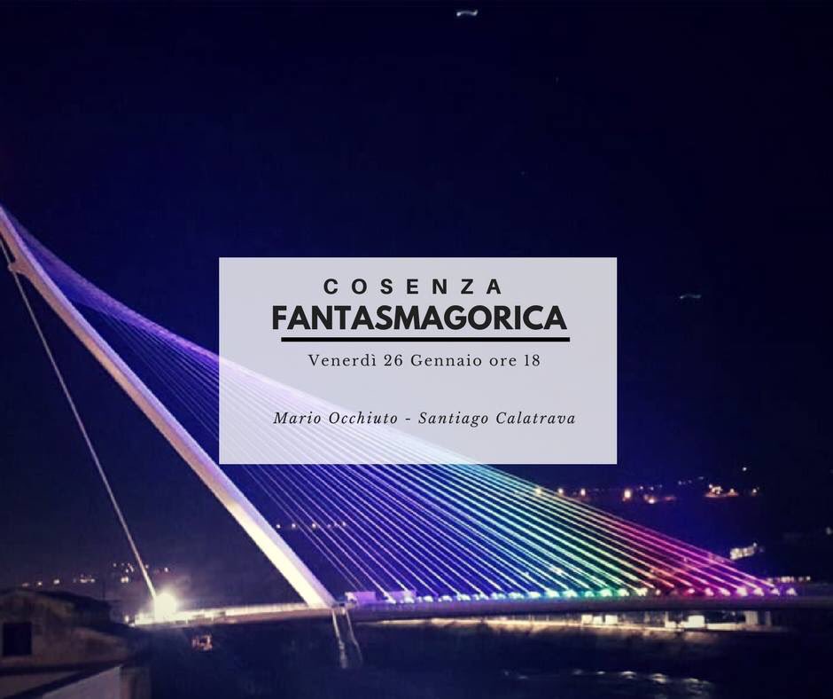 AntonyFederico's tweet photo. Questa sera, alle 18, a #Cosenza verrà inaugurato il Ponte di S.Francesco di Paola, un progetto dell’Architetto #Calatrava. 
Un esempio di rigenerazione urbana e di un #Sud che cresce. @robertoocchiuto @RosariaSuccurro @vincpezzuto @LuigiDeRose @FILIPPOELMoRo @trottavincy https://t.co/IblfbGuHXx