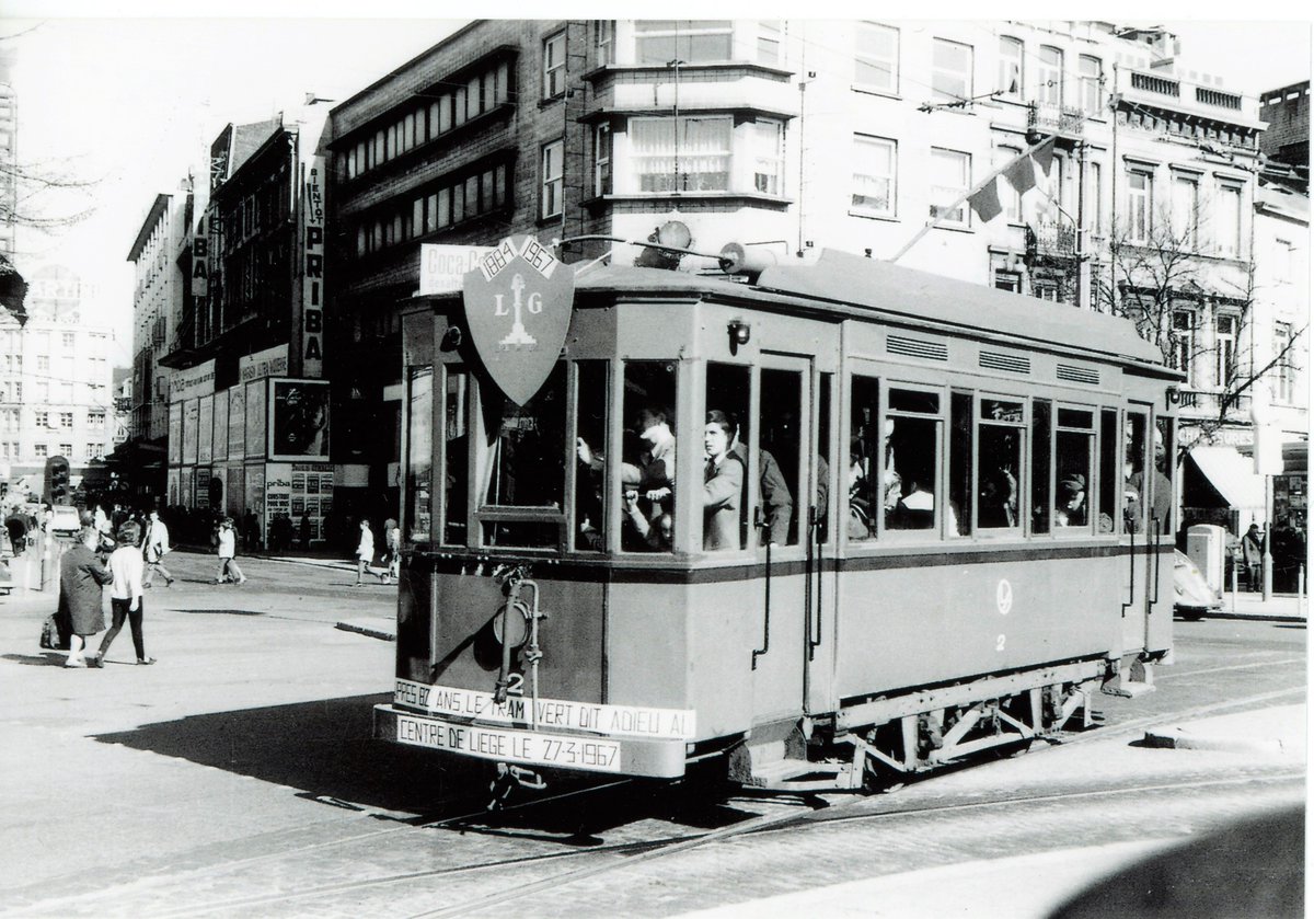 MuseeTransports's tweet photo. Saviez-vous que cette année marquera le cinquantenaire de la disparition complète des tramways à Liège ? Le musée organisera une exposition en avril afin de commémorer cet événement. Crédit photo : collection privée. #museedestransportsencommun #relse #tram #liege #tramvert https://t.co/i3L3XMPI4S