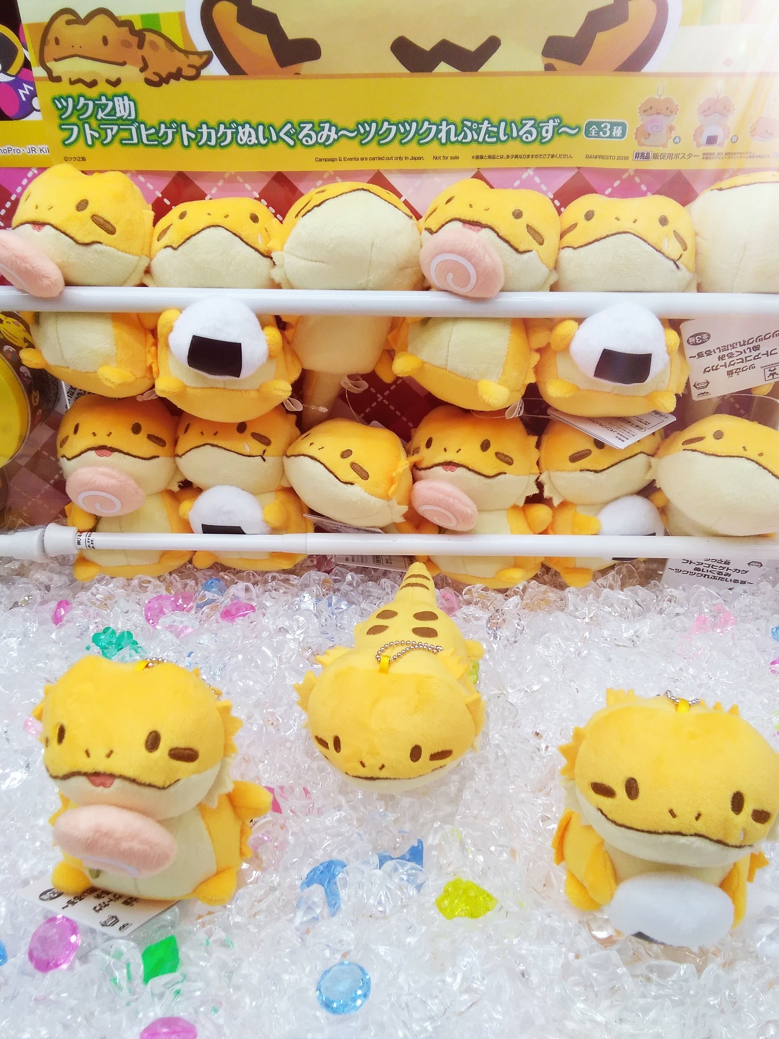 ツク之助 フトアゴヒゲトカゲ ぬいぐるみ ツクツクれぷたいるず