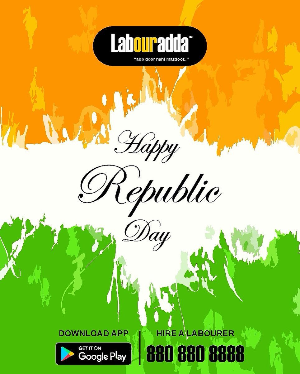 Labouradda's tweet photo. #HappyRepublicDay #labouradda #abbdoornahimazdoor https://t.co/2uPuK4eGSk