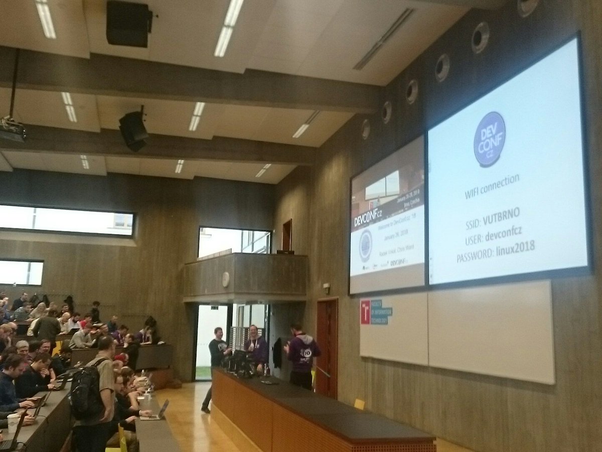 rkuprieiev's tweet image. #devconf2018