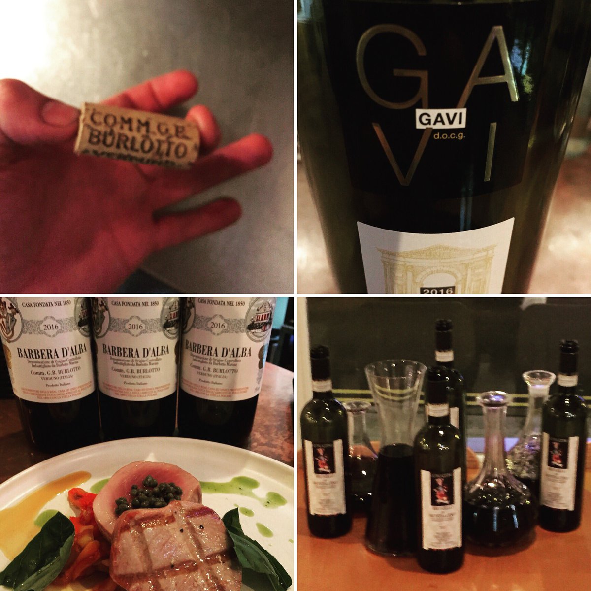 Wine dinner @FarmyardRestau1 last night , some beautiful wines on show (even if I may say so myself) and some wines I was lucky to show! Food and service as always was on point 👌🏻