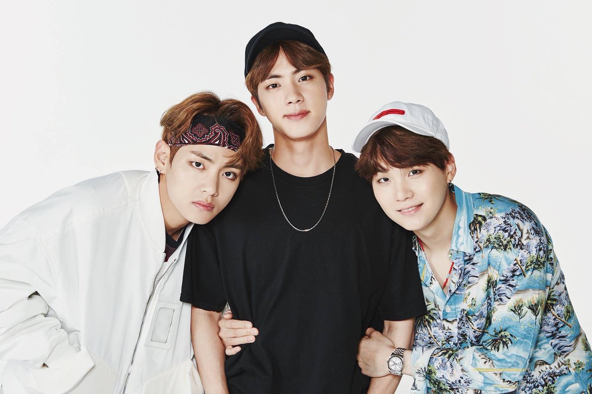 テテのヘアバンド最高かよ〜 似合いすぎぃ！！！ #BTS #テテ #V #ヘア