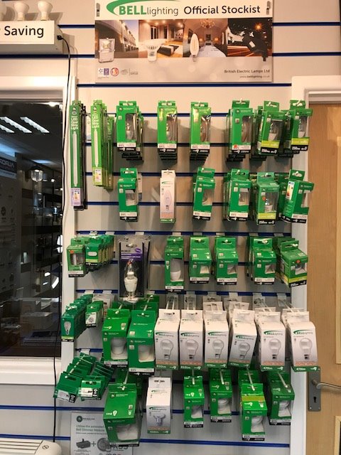 Full stock of LED domestic lamps. Come on in to discuss how we can save you £££ on your energy bills. #energy #led #stratforduponavon