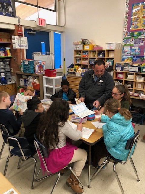 APSalvarado's tweet photo. Small group instruction in Mrs. Montoya’s classroom with the help of parent volunteer. 
#learningforall #thewholechild #ADayInSchool @ABQschools @APSLZ3 https://t.co/R1zizGl95k
