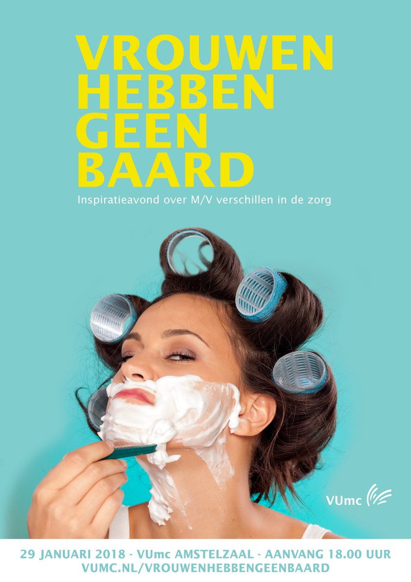 Hebben vrouwen geen baard? Ik ga 29 januari, 18 uur in stevig debat met 4 andere topvrouwen in het @VUmcAmsterdam; en, dit is je kans om je spiergezondheid te meten: om 18 uur staat <a href="/AgeAmsterdamNL/">AgeAmsterdam</a> klaar je gezondheid te meten! Tot dan!
vumc.nl/vrouwenhebbeng…