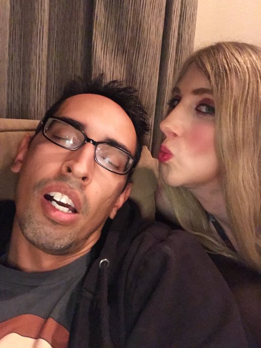 Adam passed out from a hard days work. Comic mischief insues. https://t.co/IGHU8QQW8c<a href="/tag/avn"class="tags"><span>#avn</span></a>