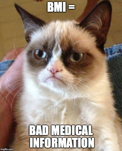 BeatEDs's tweet photo. Yep. And NOT a #standardofmeasure for #health. #bmi #checkup #vitals #whybother #notaccurate #edrecovery https://t.co/rc74pGNJTO